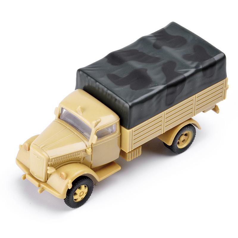 Opel-Blitz Truck TOW Anti-tank Missile Hummer Assembly Model Military Vehicles Plastic Toy Collectibles Armored Vehicle A29