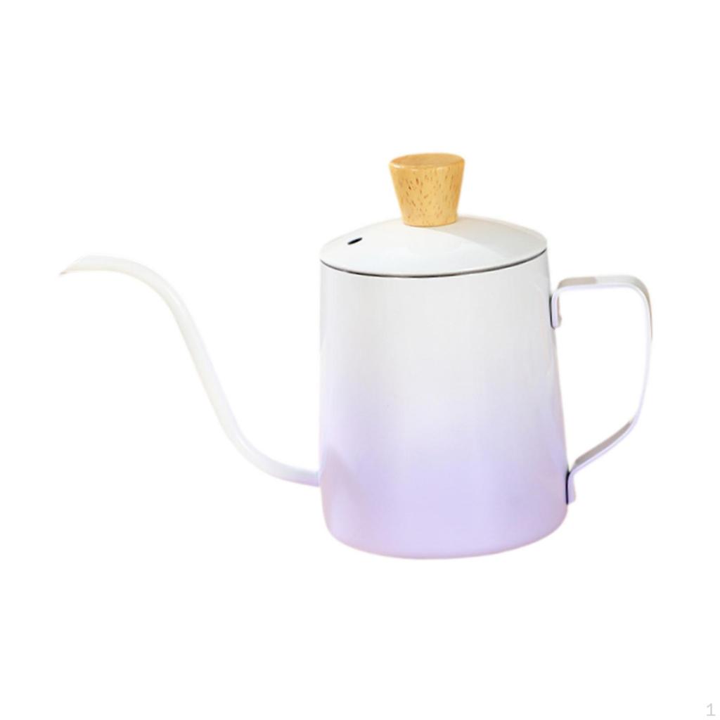 600 Ml Coffee Kettle with Stainless Steel Spout