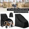 Washable Dustproof Chair Cover Weather Protection Rain Cover  Wheelchair Cover