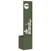 Garden Privacy Screen Canvas Olive Green 32 X 150 Cm