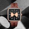 Fashion Square Watch Men's and Women's Simple and Atmospheric Business Leisure Trend Quartz Electronic Watch