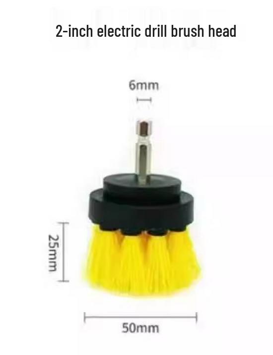 Electric Drill Cleaning Brush Set: Multi-Surface Cleaner for Tile, Carpet, and Floor