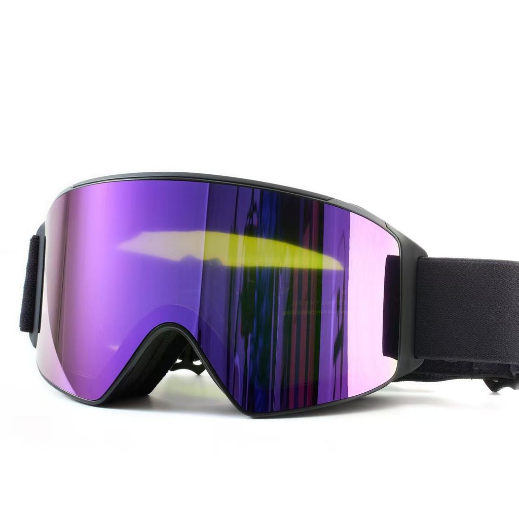 New magnetic ski goggles with double-layer anti-fog and UV protection, preventing snow blindness REVO Zengxi Kaka Myopia Ski Goggles