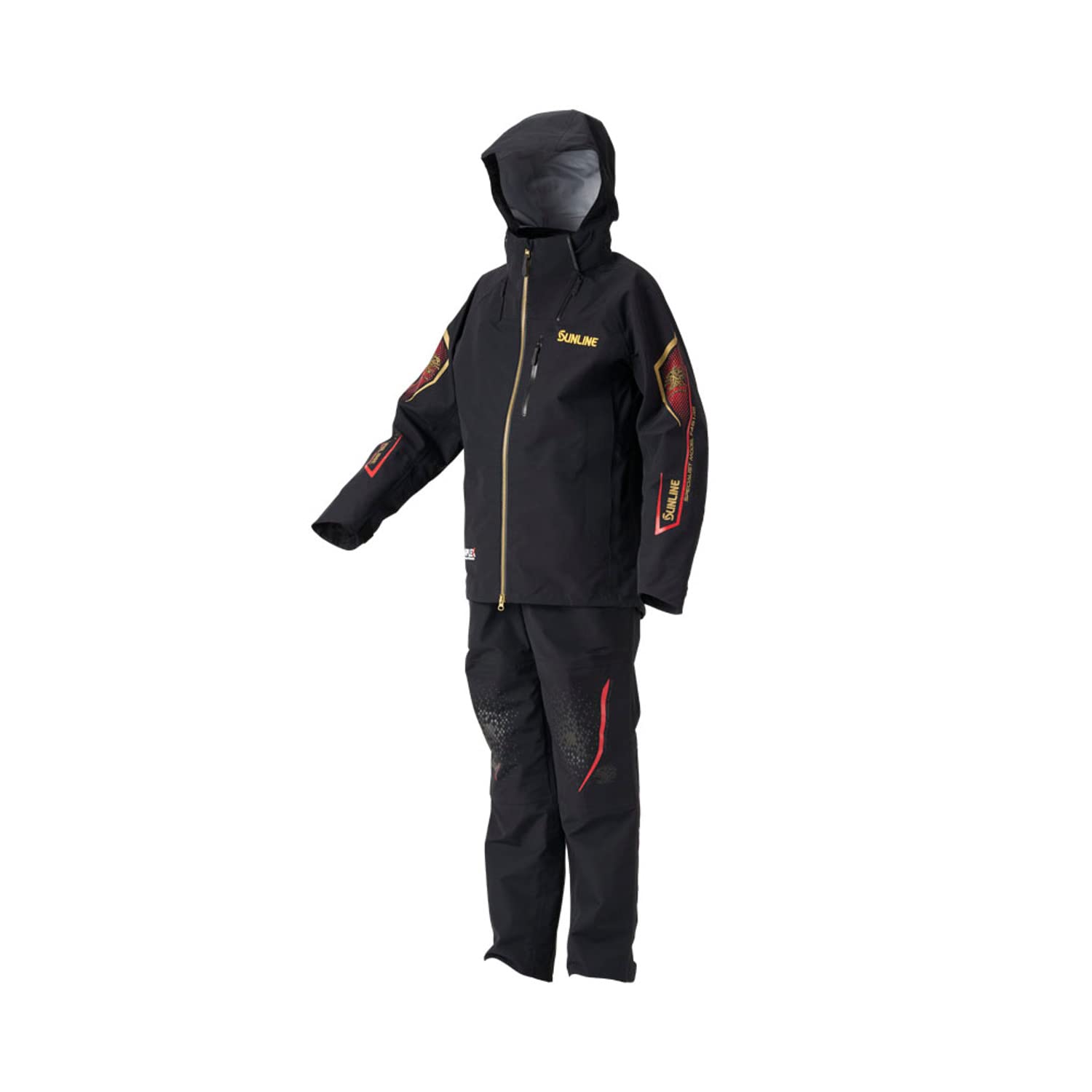 

Рыболовные снасти Deerplex All Weather Suit Gold x Red 58 [Sunline] Мужской