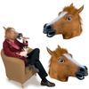 New Creative And Quirky Halloween Role-Playing Horse Head Mask Animal Head Accessories Party Performance Props