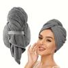 1pc Quick-Dry Microfiber Hair Towel Wrap for Women - Super Absorbent Curl Enhancing Headscarf,  Bathroom Use, Hair Wrap Towel