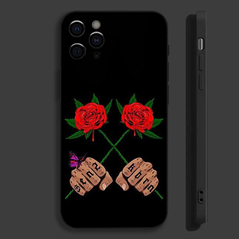 

S-Sauce Boyze Eladio C-Carrion Rapper Phone Case For Apple iPhone 15,14,13,12,11,Pro,X,XS,Max,XR,Plus,Mini Soft Black Cover iPhone15pro