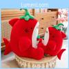 Red Chili Shark Plush Toys Cartoon Stuffed Dolls Bedroom Decoration Gifts Kids