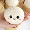 Giant Dumpling Squishy Toys Anxiety Relief Fidget Toy Simulation Food Steamed Stuffed Bun Soft Squeeze Decompression Dough Toy