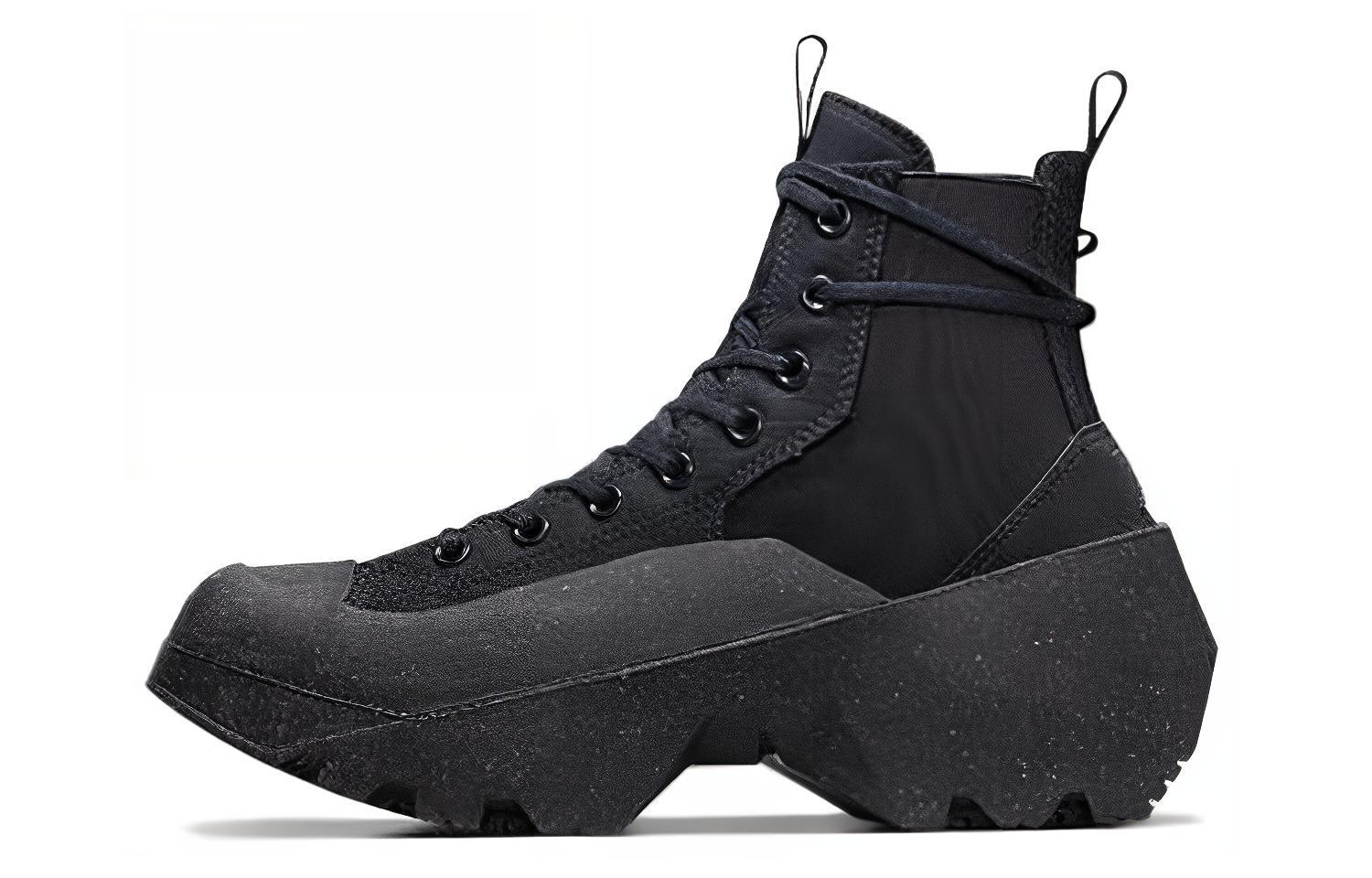 Chuck 70 Converse Geo Forma Ls High  Triple Black  A06530C 36