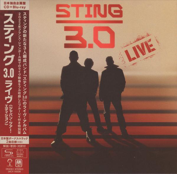 

CD STING 3.0 Live Japanese Tour EditionSH UICY16328 CHERRYTREE 2025 Japan Obi Rock