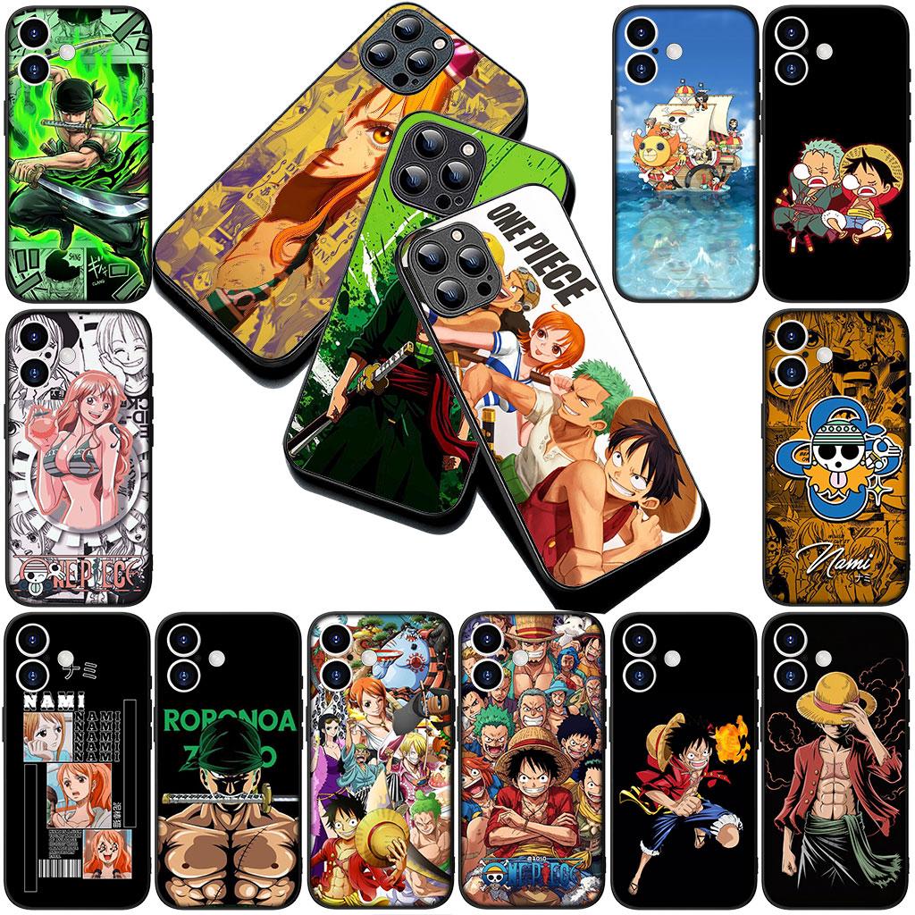 Roronoa Zoro Nami One Luffy Pieces Kryt na telefon pro Samsung Galaxy S10 S8 S9 Plus A33 A34 A31 70 A71 A72 Note 20 9 8 S10E Pouzdro