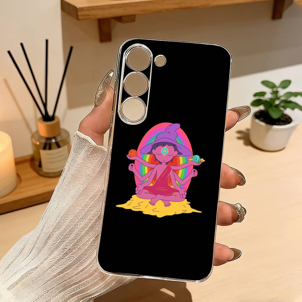 The M-Midnight G-Gospel Phone Case For Samsung Galaxy A71,A70,A52,A51,A40,A30 Transparent Cover