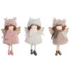 New Year Gift Angel Girl Christmas Ornament Merry Christmas Car Pendant Plush Angel Doll Pendant
