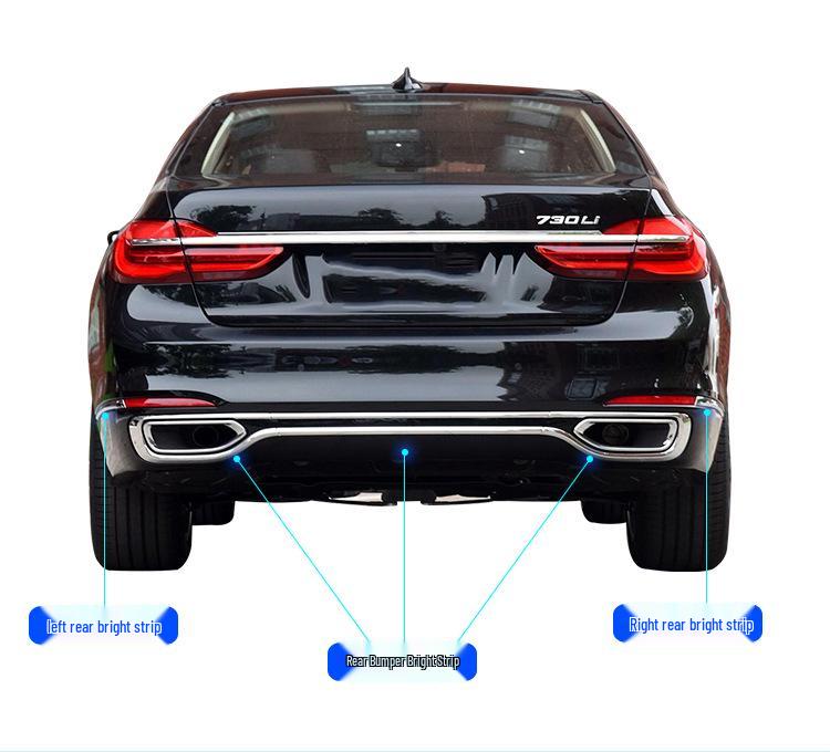 BMW 730Li/740Li Fender Trim, 750Li Front Fog Light, Rear Bumper Exhaust