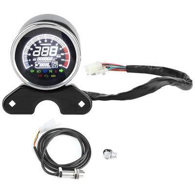 LCD Display Motorrad Digital Kilometerzähler Tachometer Drehzahlmesser