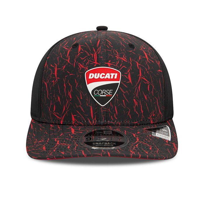 Casquette - New Era - 9FIFTY - Ducati Motor Logo - Noir - Polyester - Mixte