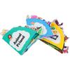 Source 21 0-3 Year Old Baby Cloth Book Animal Tail Cloth Book Early Education Fun Mirror Desk Calendar Cloth Book Toy
