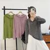 2026 Spring Plus Size Women's Long Sleeve Hoodie Pullover 2610
