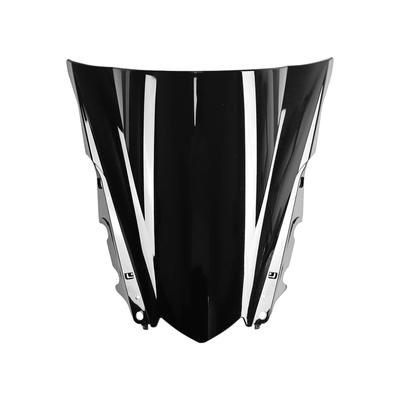 YUANYE Windshield Yamaha Motorcycle Screen YZF R3 R25 Motorcycle Windshield Windshield 2015-2018 (Black)