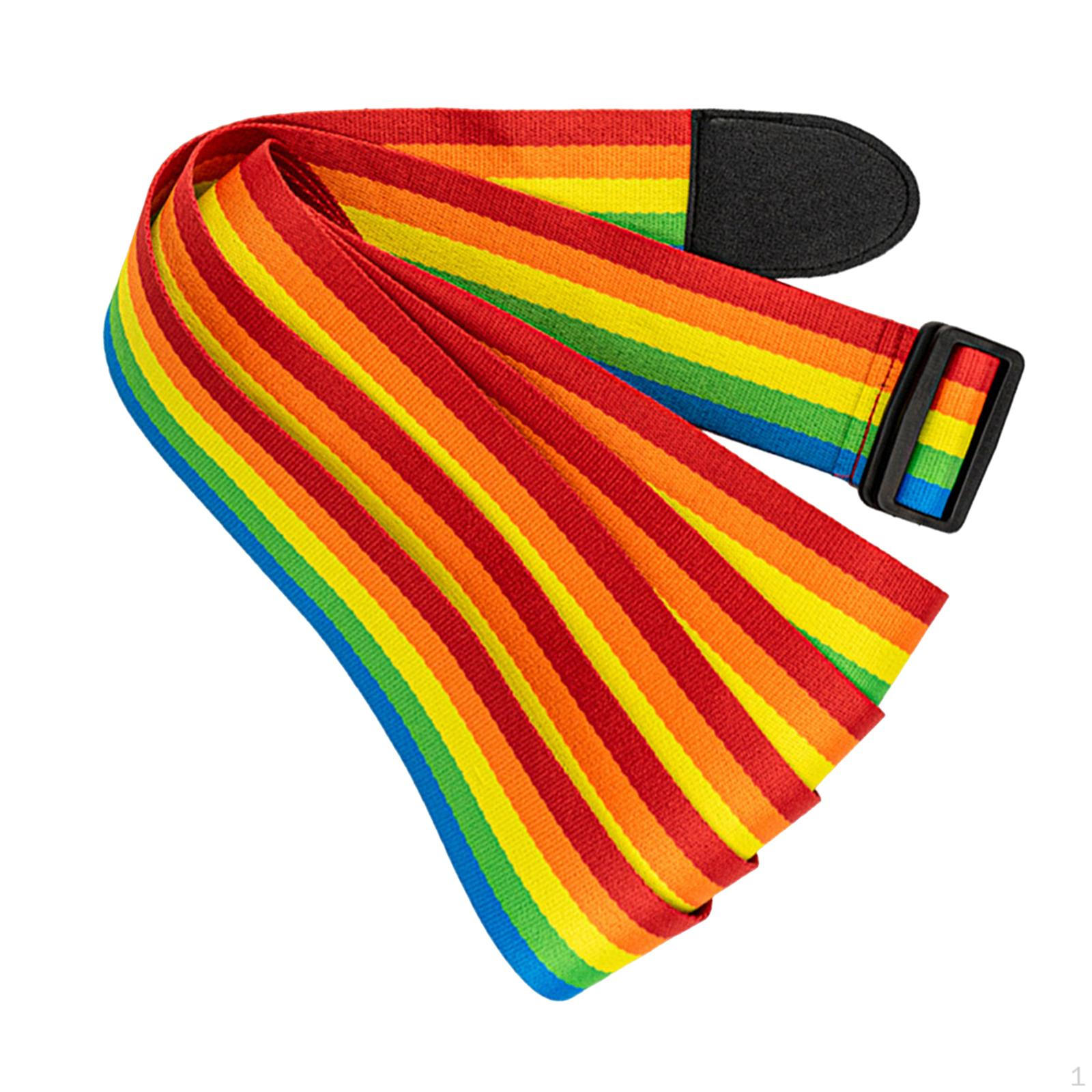 

Drum Belt African Hand Percussion Instruments Shoulder Strap for Snare Drums Rainbow