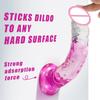 Transparent Realistic Dildo Jelly Penis Suction Cup Dildo Female Masturbator Clitoral Stimulator Big Dick Lesbian Sex Toys