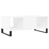 Vidaxl Tavolino da Caffè, Bianco 90X50X36,5 Cm, Materiale Derivato dal Legno