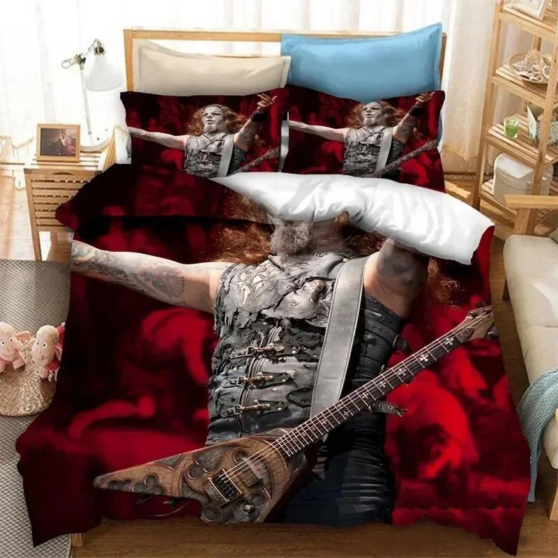 3D Print Powerwolf 3D NEW Duvet Cover Pillowcase Bedding Set Adult Boy Girl Bedroom Decoration Children Single Double Large