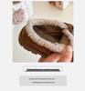Girls' Fuzzy Cotton Winter Shoes 2025: Soft-Soled, Warm, Velvet-Lined Korean Style Casuals
