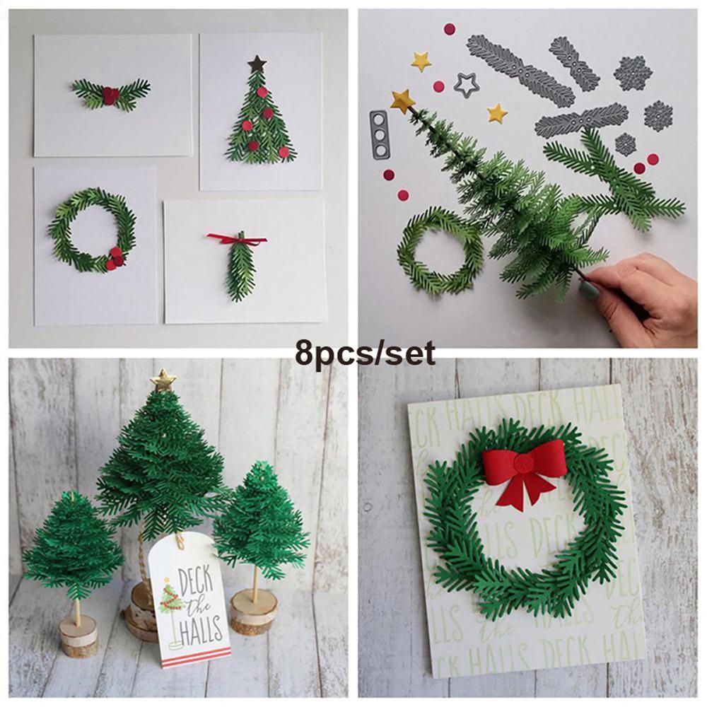 Christmas Tree Metal Cutting Dies Stencil Scrapbooking Embossing Craft Christmas Tree Metal Cutting Dies Stencil Scrapbooking Embossing Craft