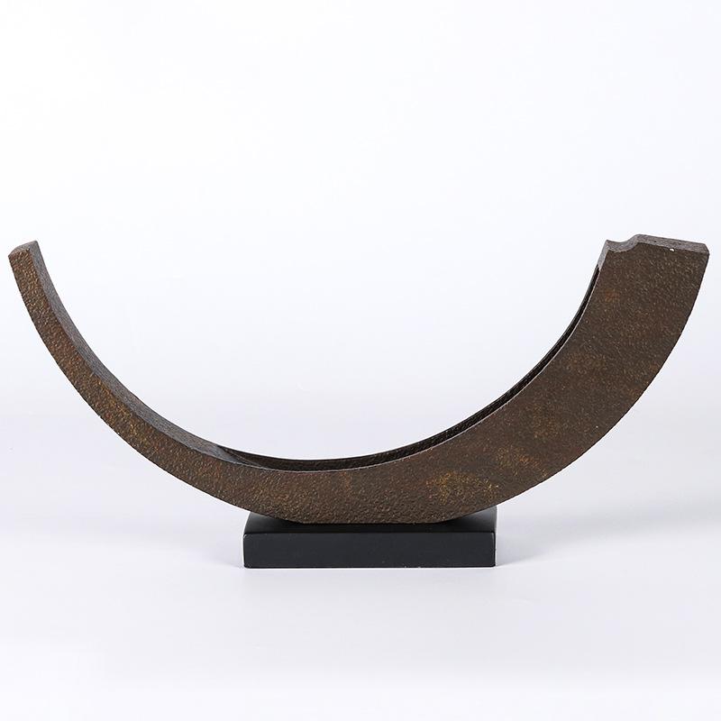 Artistic Vase for Mid-Autumn Festival: Wabi-Sabi Style Decorative Piece for Home or Model Room
