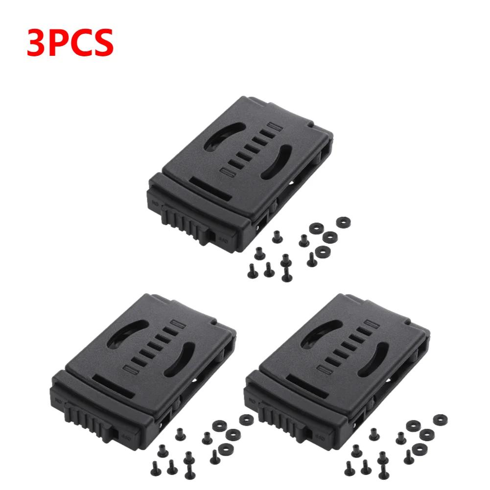 10-1Pcs K Sheath Kydex Waist Belt Clip Hunting Knife Scabbard Kit Tek Lok Belt Clamp Belt Mag Gun Holster Waist Back Clip