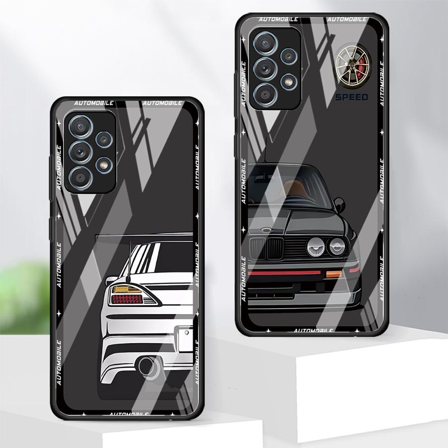 SportS Cars Cool Case for Samsung Galaxy A36 A71 A51 A52 A15 A50 A14 A30 A12 A10 A73 A34 A13 A20 A56 A35 A25 A16 A02 A21 A06