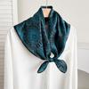 111% Mulberry Silk 71 Square Scarf, New Sky City Professional Decorative Scarf, Commuting To Work Versatile Silk Scarf