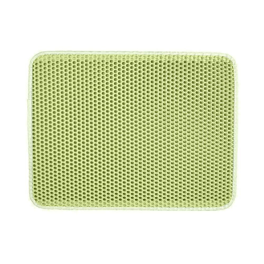 Waterproof Double Layer Cat Litter Pad EVA Kitten Dog Mat Sand Basin Filter Mat  Pet Accessories