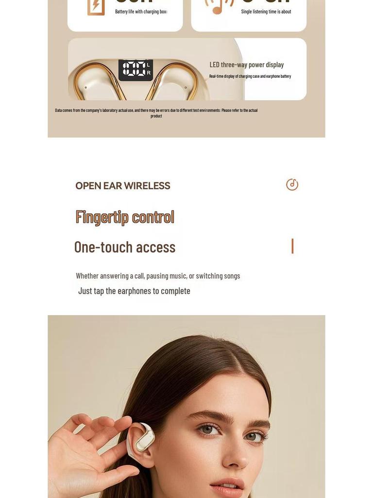 Cross-border M115 Noise-Canceling Ear-hook Bluetooth Headset