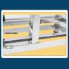 SPSR Commercial Multi-Slot Chopping Board Rack