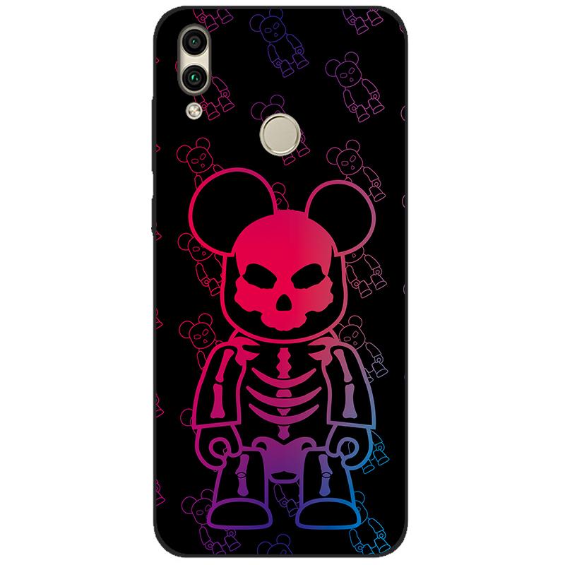 For Huawei Honor 8C 8 C Shockproof Protective Phone Case on Honor 8C Fashion Silicone Cover Honor8C Case 6.26" Honor 8C Case