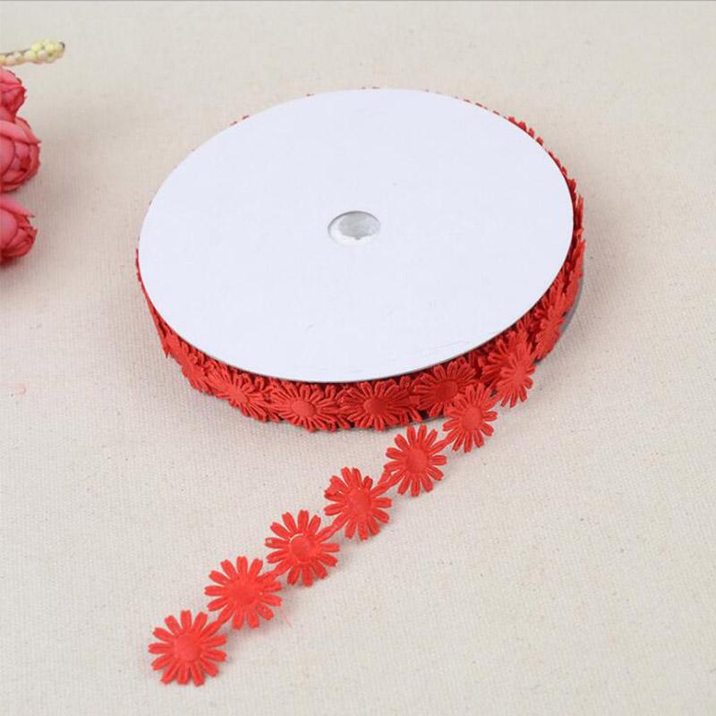 Buy 1Roll 20 Yard Embroidered Lace Ribbons 2.5cm Width Lace bing for