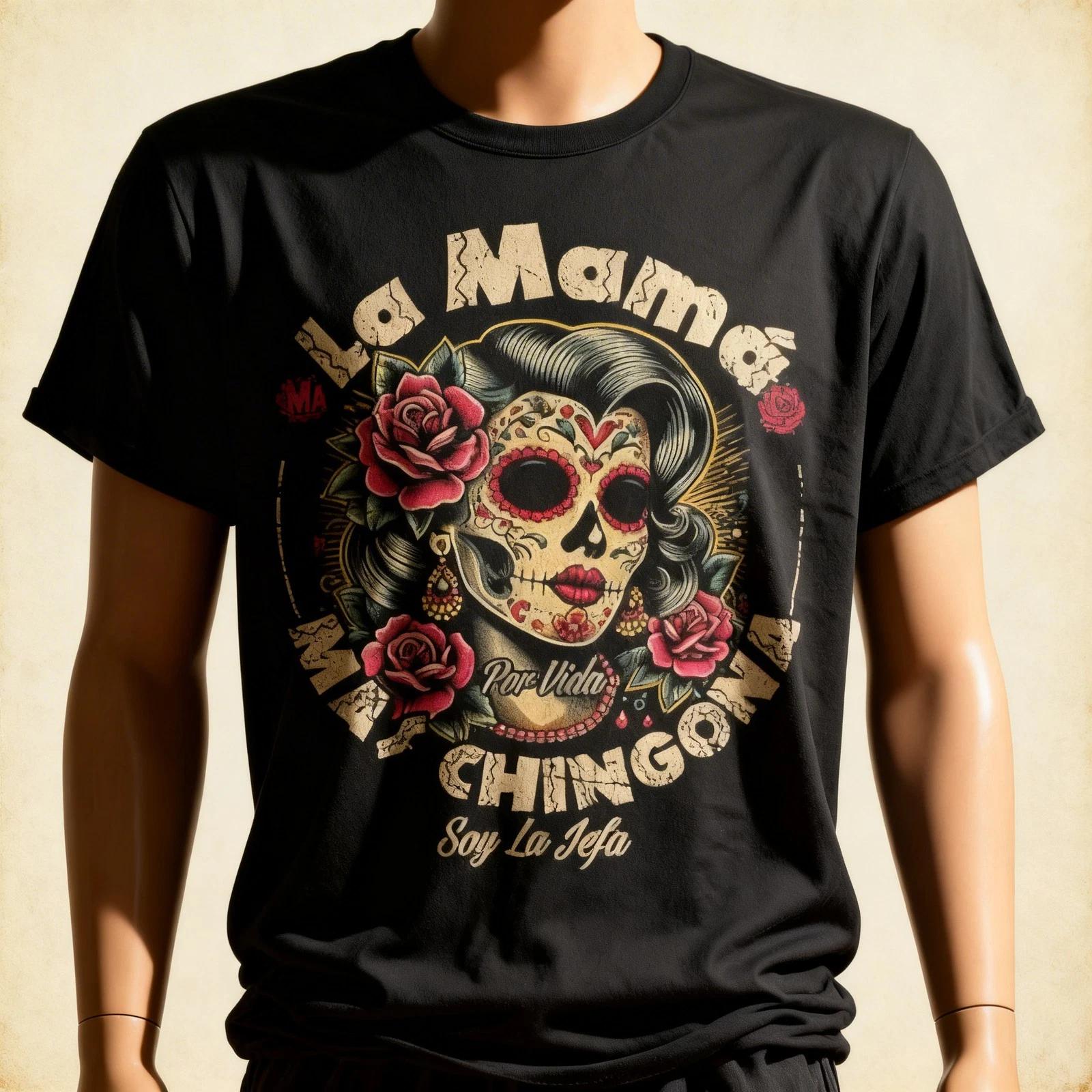 La Mamá Mas Chingona T-Shirt M