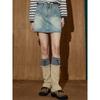 Coolhut Autumn and Winter Hot Girl Retro New High-Waisted Versatile Anti-Exposure Denim Short Skirt Slimming Hip-Hugging Skirt