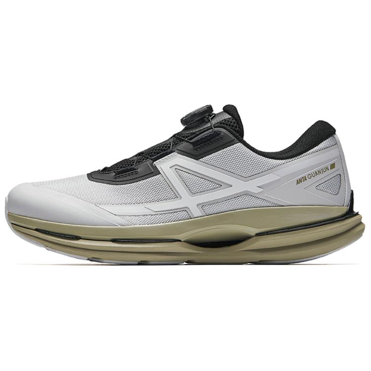 Anta Guanjun Lillian 2-BOA All-Weather Series Running Shoes Grey Black Men s 112515511A-2 40