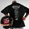 Poison 20th Anniversary Print T-Shirt Kugeln für meinen Valentinstag Rockband Herren Reines Baumwoll-T-Shirt Heavy Metal T-Shirt