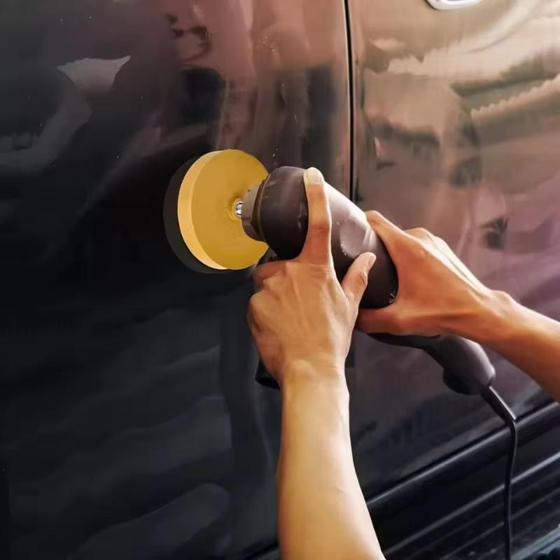 Car Paint Drill Compatible Rubber Decal Remover Eraser Wheel Vinyl Sticker Pinstripe Tape Adhesive Cleaning Tool