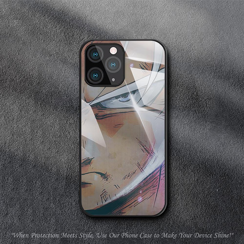 Anime-Dragon-Ball King Man Case For iPhone Samsung Galaxy Redmi Note S 17 16 15 14 13 20 24 25 54 Pro Max Ultra Fe Air Tempered Glass Cover