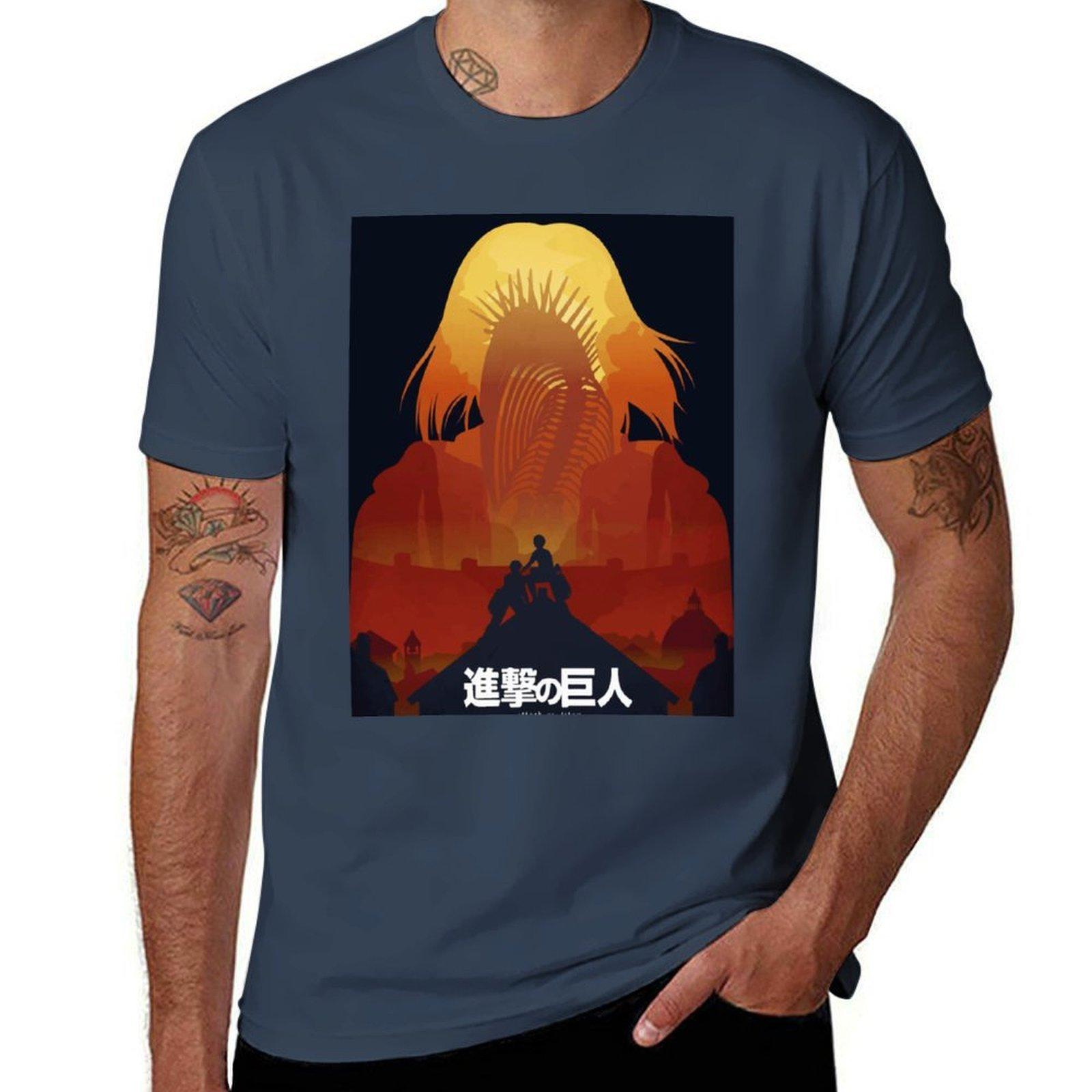Eren The Rumbling Rumbling Perfect Gift TShirt anime tshirt t shirts for Unisex cotton funny TShirt S