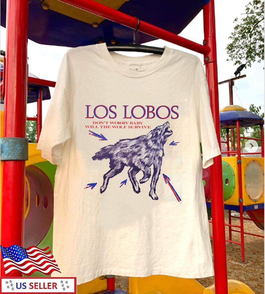 Los Lobos Band How Will The Wolf Survive T Shirt Full Size S5XL Unisex T-Shirt XXL