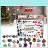 Unique 24 Compartment Mineral Green Gift Box Advent Calendar For Kids Festive Surprises