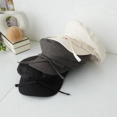 Women's Cute Ribbon Cotton Hunting Cap Serving Hat
