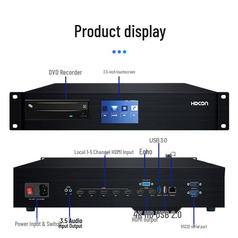 HDCON RC9650K 4K Meeting Recording & Broadcasting System (CN version)
